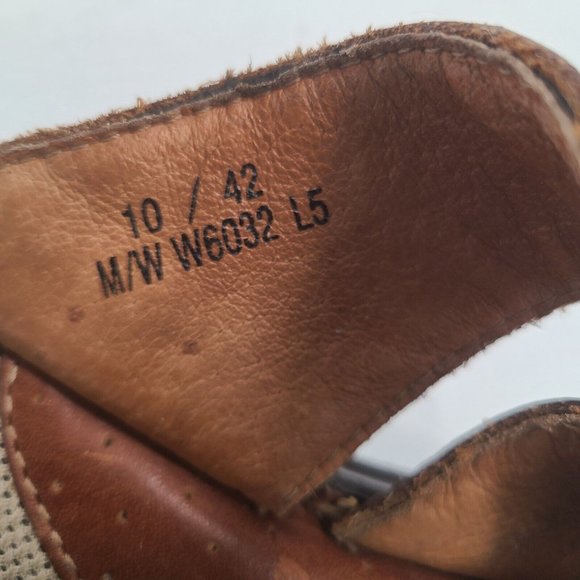 Men's‎ Brown Born Sandles 10/42  M/W W6032-L5 - Picture 10 of 10